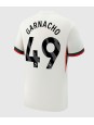 Chelsea Alejandro Garnacho #49 Replika Borta Kläder 2025-26 Kortärmad
